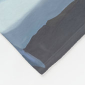 Couverture Polaire Ours brun dans les montagnes (Coin)