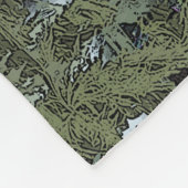 Couverture Polaire Ours dans les beaux bois (Coin)