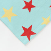 Couverture Polaire Ours d'aviateur, mignon enfant personnalisé (Coin)