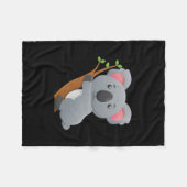 Couverture Polaire Ours de koala (Devant (Horizontal))