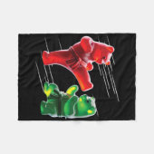 Couverture Polaire Ours de la gomme (Devant (Horizontal))
