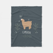 Couverture Polaire Ours endormi (Devant)