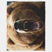 COUVERTURE POLAIRE OURS GRIS (Devant)