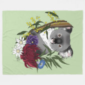 Couverture Polaire Ours Koala (Devant (Horizontal))