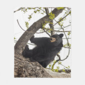 Couverture Polaire Ours noir Escalade (Devant)