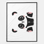 Couverture Polaire Ours Panda (Devant)