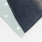 Couverture Polaire Ours panda d'aquarelle (Coin)