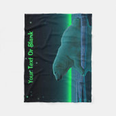 Couverture Polaire Ours polaire à bord de glace (Devant)