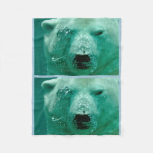 Couverture Polaire Ours Polaire Animal Arctique Nord Mignon Fantaisis