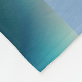 Couverture Polaire Ours polaire mignon et aurores boréales (Coin)