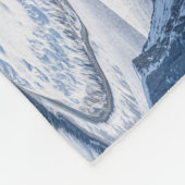 Couverture Polaire Ours polaire vapeur et Aurora Art (Coin)