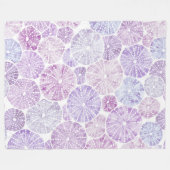 Couverture Polaire oursin uni hawaïen (Devant (Horizontal))