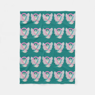 Couverture Polaire Ovarien et cancer du sein Sensibilisation Couvertu