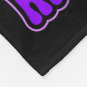 Couverture Polaire Overdose Awareness Purple Ribbon Drug Addiction 31 (Coin)