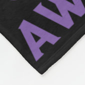 Couverture Polaire Overdose Awareness Support Squad Butterfly Purple (Coin)