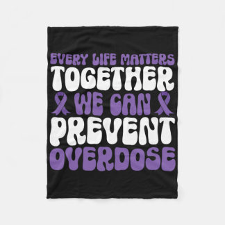 Couverture Polaire Overdose Awareness – We Can Prevent Overdose