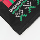 Couverture Polaire Overstimulated But Festive Christmas Ugly Penguin (Coin)