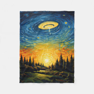 Couverture Polaire OVNI par Van Gogh