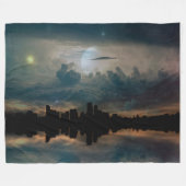 COUVERTURE POLAIRE OVNI SUR LA VILLE (Devant (Horizontal))