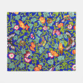 Couverture Polaire Owen Jones Antique Papillons Orientaux (Devant (Horizontal))