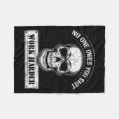 Couverture Polaire Owes You Work Harder Motivational Funny  (Devant (Horizontal))