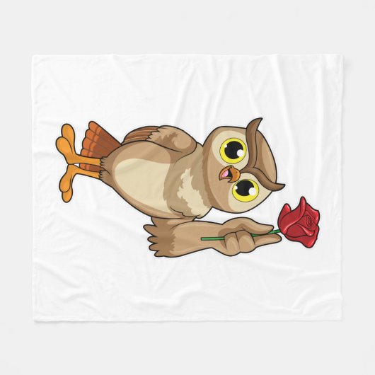 Couverture Polaire Owl (Devant (Horizontal))
