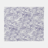 Couverture Polaire Owl Adventurer RPG Druid Barbarian Paladin (Devant (Horizontal))