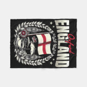 Couverture Polaire Oxford England Flag Souvenir Oxford Vacation  (Devant (Horizontal))