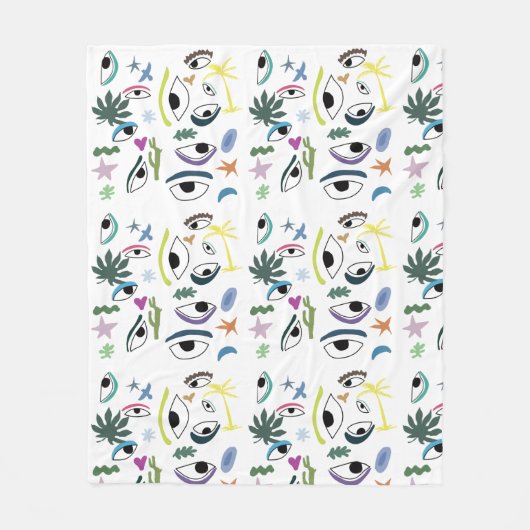 Couverture Polaire Oyes Plante (Devant)