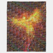 Couverture Polaire P est pour Phoenix Mosaic (Devant)