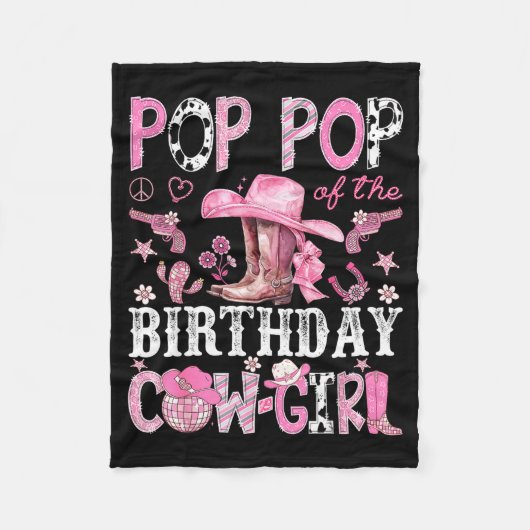 Couverture Polaire P P Of The Birthday Cow-girl Nk Disco Rodeo P P  (Devant)
