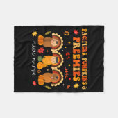 Couverture Polaire Pacifiers Pumpkins Preemies Nicu Nurse Gift (Devant (Horizontal))