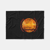 Couverture Polaire Pacing Is Progress Self-care - Nature Walk Gift (Devant (Horizontal))