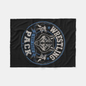 Couverture Polaire Pack de lutte Est Wolf Team Fraternité sur le (Devant (Horizontal))