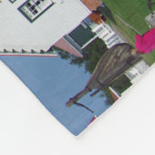 Couverture Polaire Paillette en toison du phare de Whitefish Point (Coin)