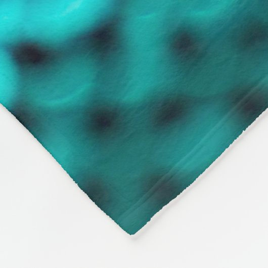 Couverture Polaire Paillette vert foncé texture brillante (Coin)