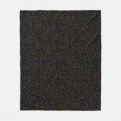 Couverture Polaire Paillettes Effrayantes (Devant)