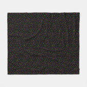 Couverture Polaire Paillettes Effrayantes (Devant (Horizontal))