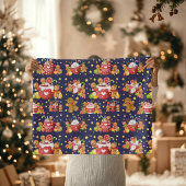 Couverture Polaire Pain d'épices et cacao chaud Noël