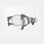 Couverture Polaire Pain Pingouin Baker (Devant (Horizontal))