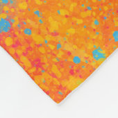 Couverture Polaire Paint Splateaux Blanche Toison (Coin)