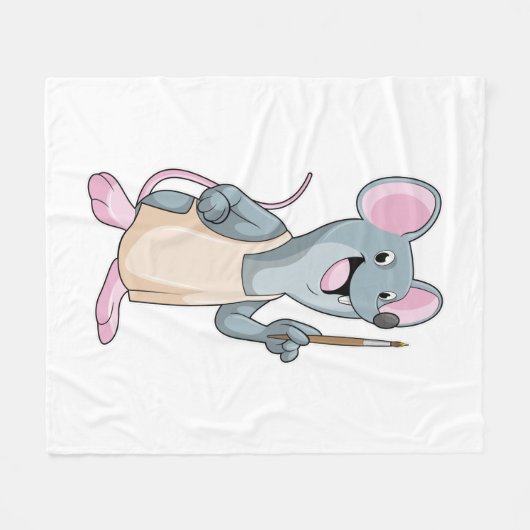 Couverture Polaire Painter with Paint brush (Devant (Horizontal))