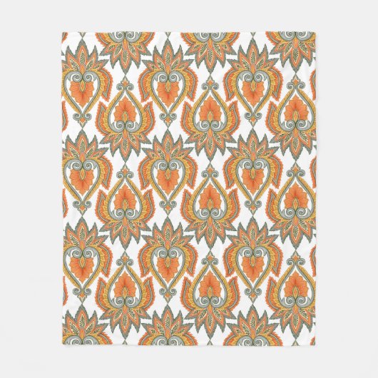 Couverture Polaire Paisley (Devant)