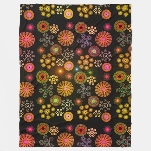 Couverture Polaire Paisley 5 (Devant)