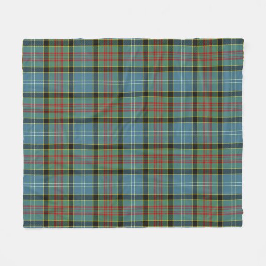 Couverture Polaire Paisley Plaid (Devant (Horizontal))