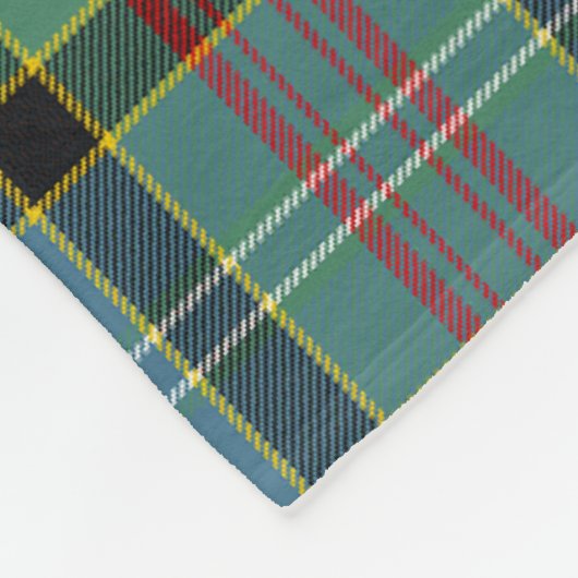 Couverture Polaire Paisley Plaid (Coin)