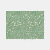 Couverture Polaire Paisley sage (Devant (Horizontal))