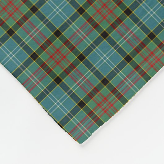Couverture Polaire Paisley Scotland District Tartan Fleece Blanket (Coin)