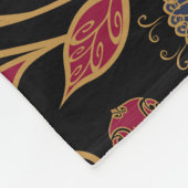 Couverture Polaire Paisley Vegetable Vintage Blend (Coin)