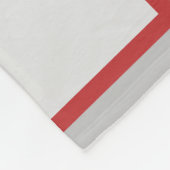 Couverture Polaire Paix sur Terre Reindee vacances (Coin)